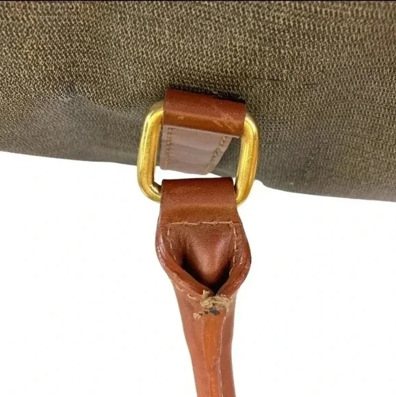 Vintage Fendi Brown Leather and PVC Boston Bag - Picture 7 of 16